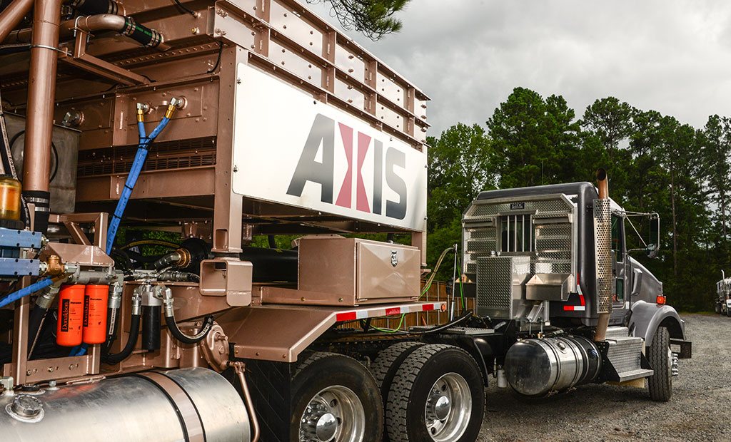 Axis Operates a State-of-the-Art Pressure Pumping Fleet